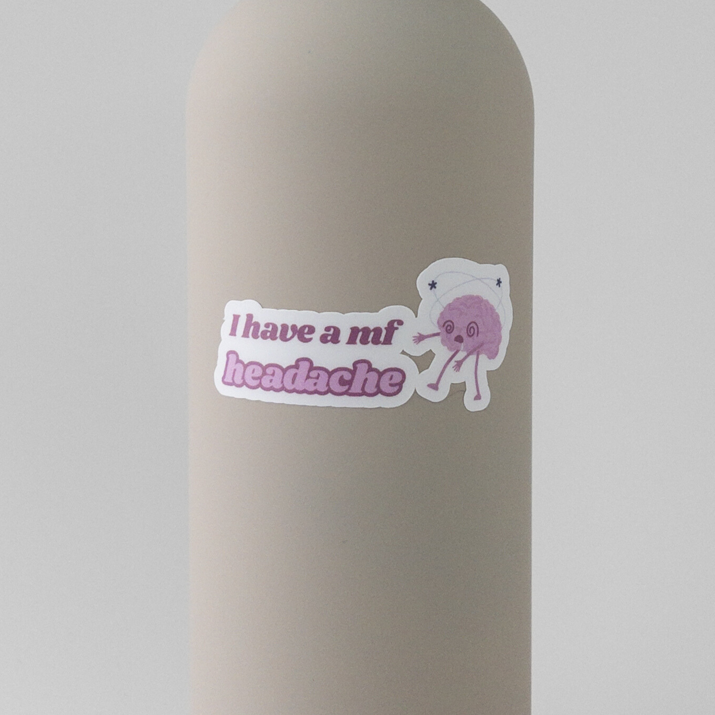 Stickers for people who often have headaches and migraines