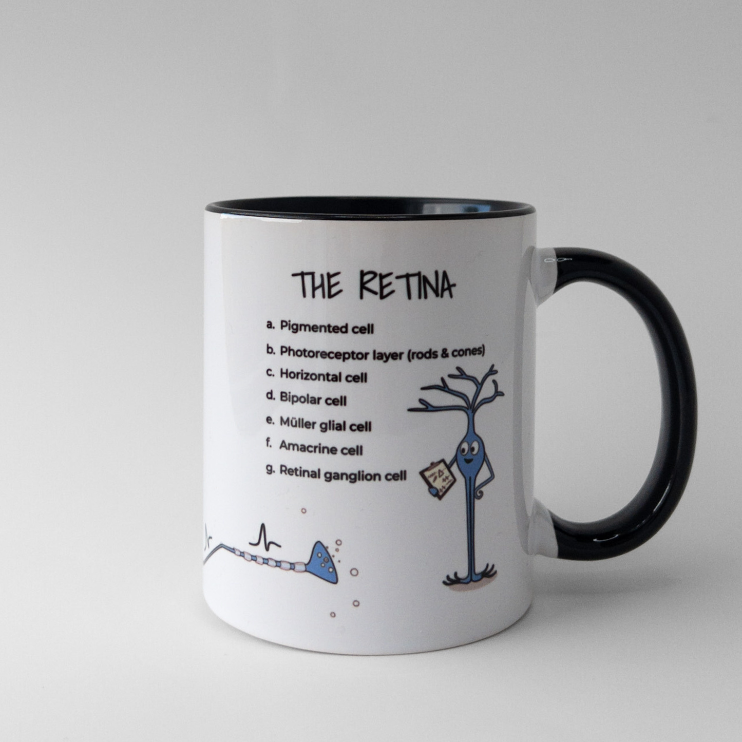 Retina Mug - The Neuron Family - 11 oz