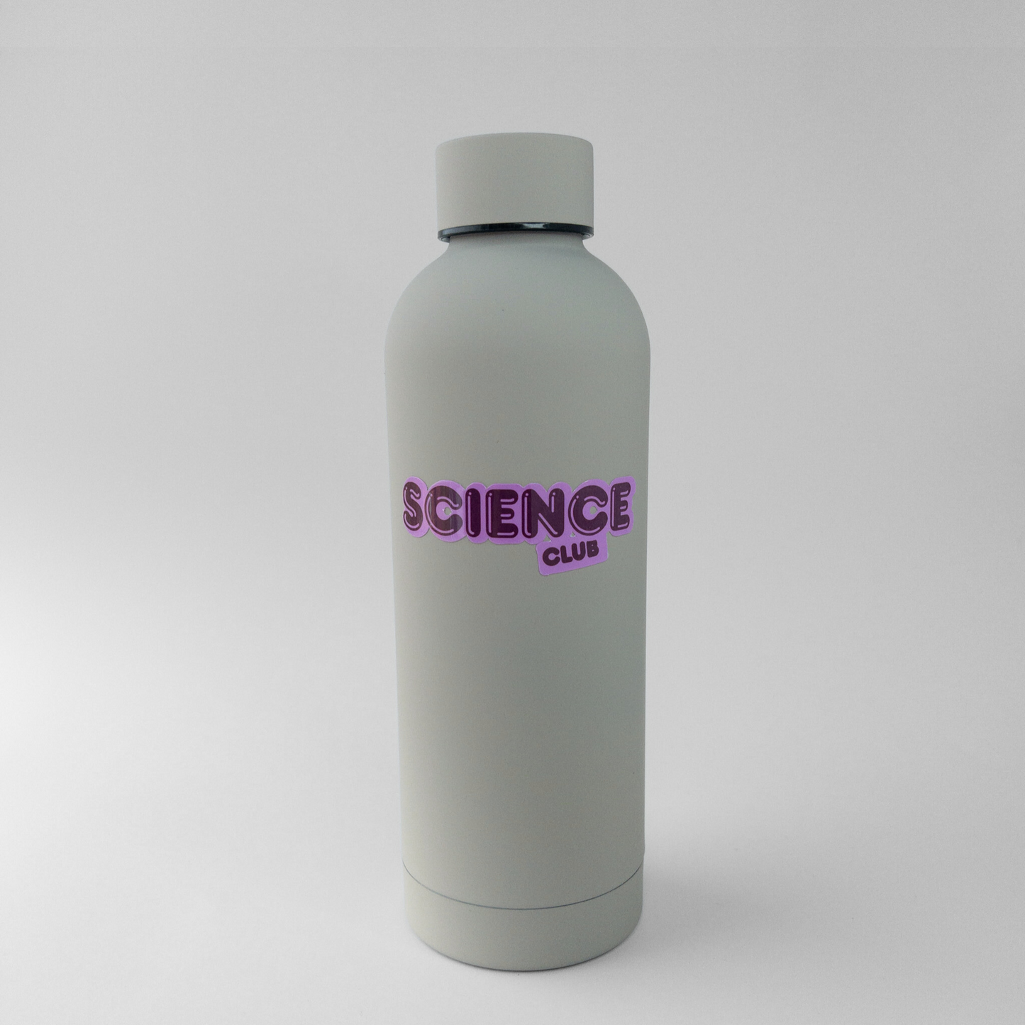Show people that you believe in science with the science club vinyl sticker