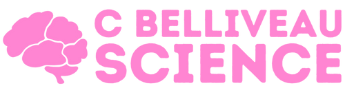 c.belliveau.science logo pink