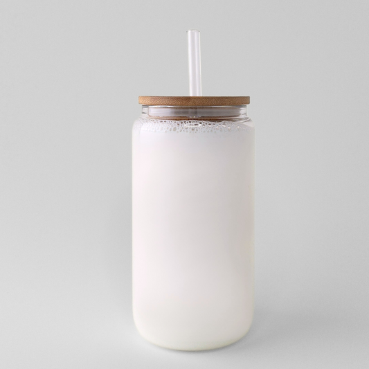 Customize your own glass beer can