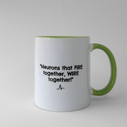 Fire Together Mug - The Neuron Family - 11 oz