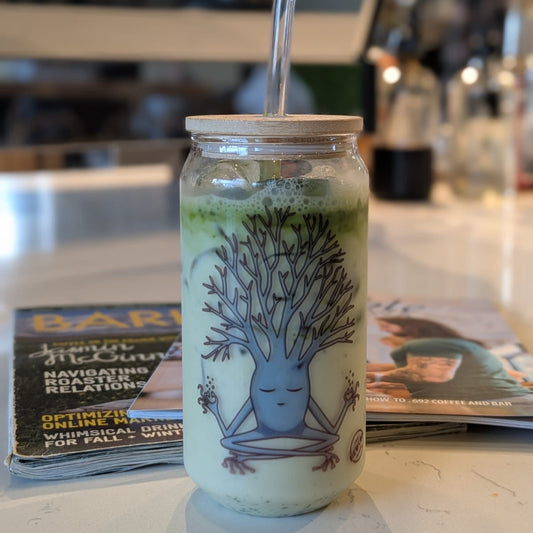 glass can with meditation neuron from the neuron family 