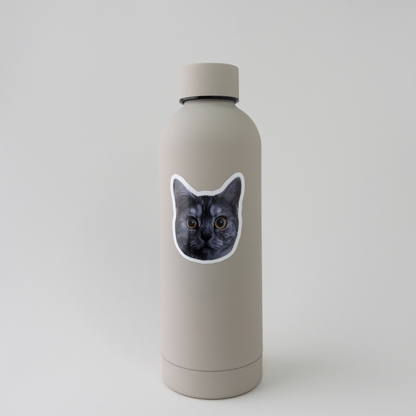 Custom Cat or Dog Sticker from your pet’s photo. Waterproof and durable for laptops, ideal for pet-loving researchers.