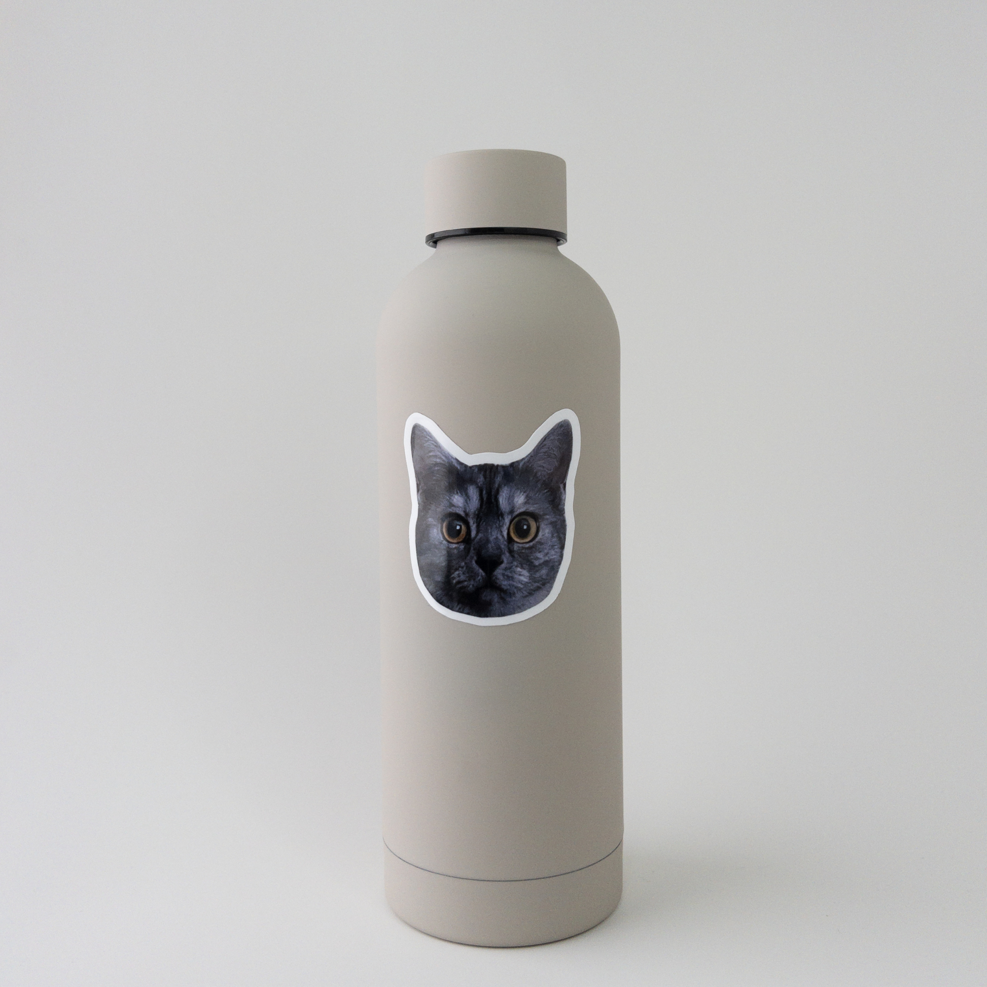 Custom Cat or Dog Sticker from your pet’s photo. Waterproof and durable for laptops, ideal for pet-loving researchers.