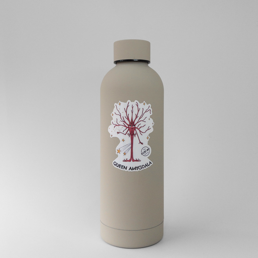 Queen Amygdala Vinyl Sticker - The Neuron Family